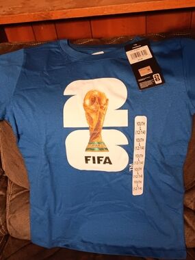 Youth FIFA World Cup Graphic Tee in Blue